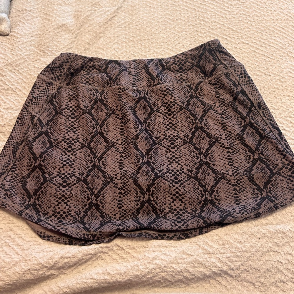 DSG snake print skort